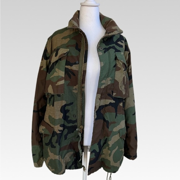 military Jackets & Blazers - MILITARY Women's Camouflage Utility Jacket size Small